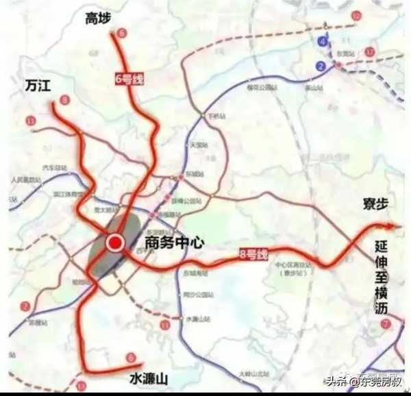 东莞一共有几条地铁?为什么东莞只有一条地铁