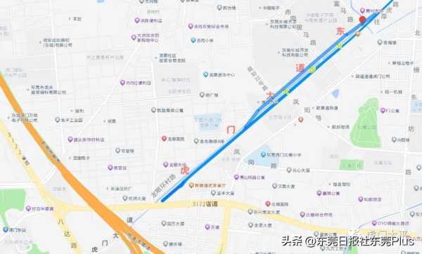 东莞虎门大道东最新消息!计划9月建成通车