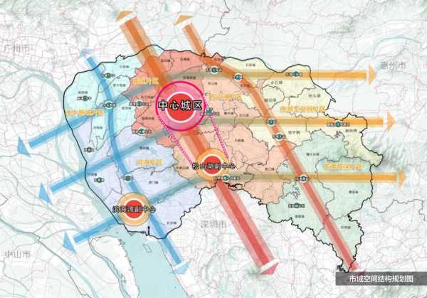东莞2030年总体规划图!东莞撤镇设区已批复?