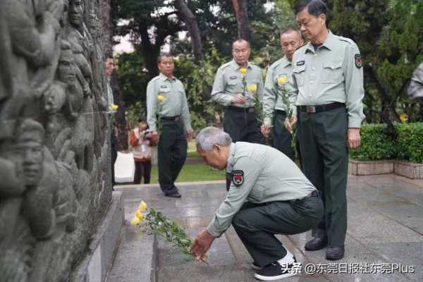 东莞各镇街开展2023祭奠英烈活动