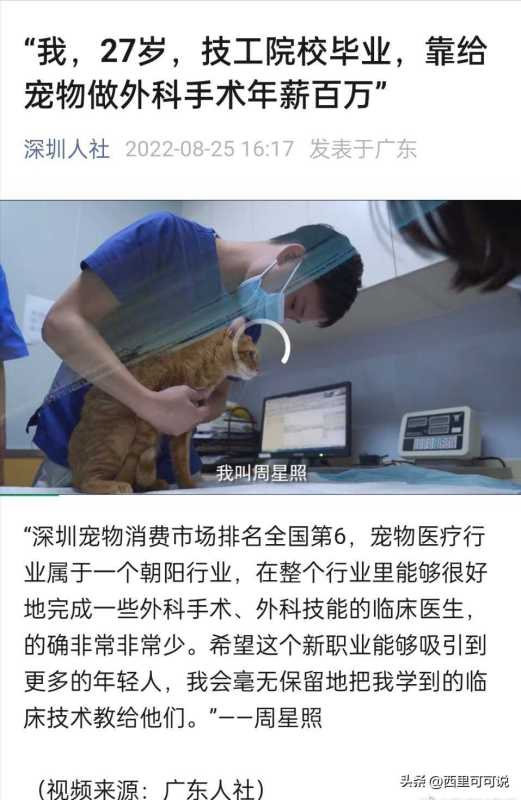 宠物医生工资怎么样?宠物医生需要学什么专业