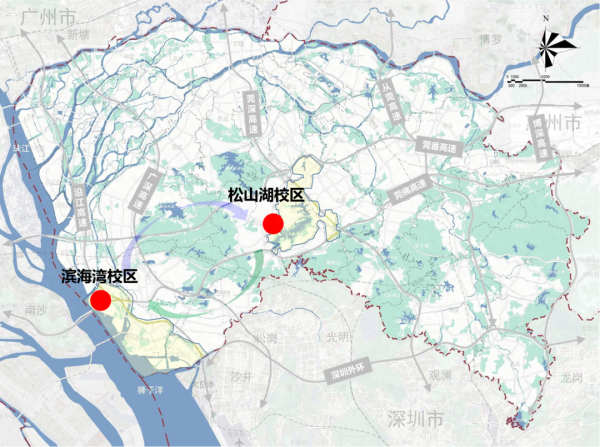 东莞大湾区大学两大校区2023最新进展