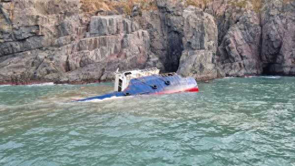 疑似中国籍货轮在韩国海上沉没