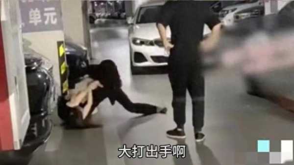 东莞两名女车主因会车纠纷停车场打架