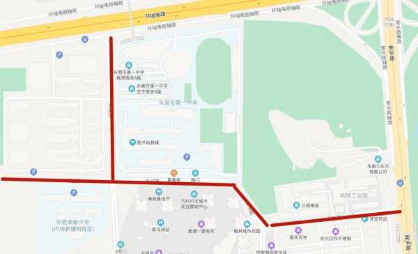 东莞高考考点有哪些?2024这些路段管制