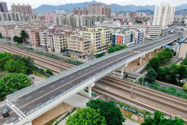 东莞塘厦迎宾大道跨铁路桥要回来了